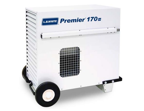 L.B. White Premier 170 (пропан/LP, прямого сгорания «палатный обогреватель», 170 000 BTU)